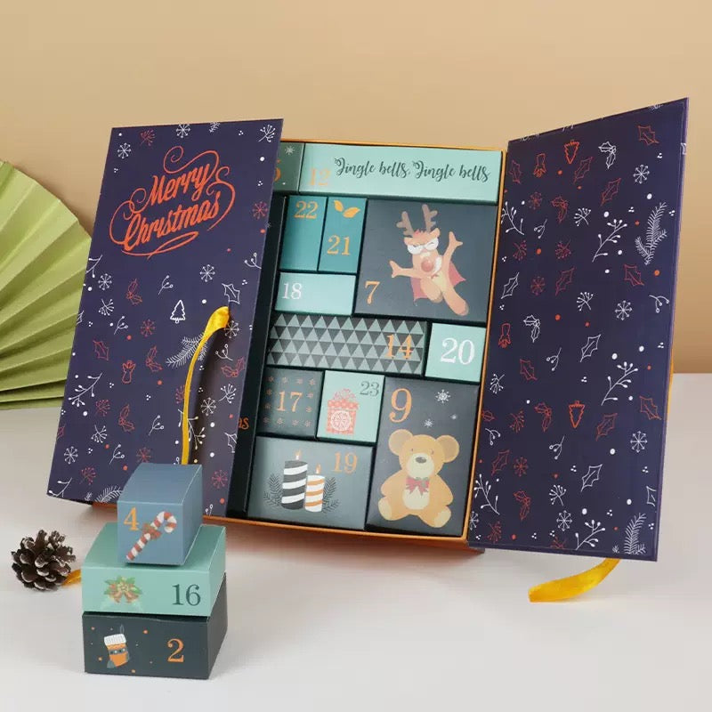 Advent Calendar Blue Box 24-Day
